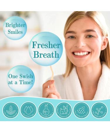 Organic Coconut & Peppermint Oil Pulling Mouthwash - Natural Tooth Whitening & Gum Health (8 fl. Oz) | Non-Alcoholic Essential Oils - Buy Online on GoSupps.com