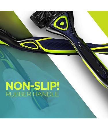 DORCO Pace 6 Sport Razor System - Six Blade Trimmer with Pivoting Head (2 Replacement Handles) - Buy Online on GoSupps.com