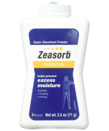 ZEASORB Powder 2.5 OZ (3 Pack)