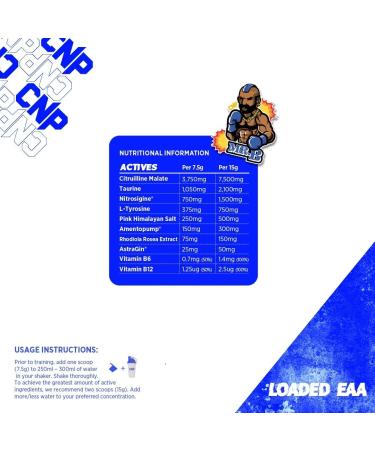 CNP Professional Full Pump Strong Pre-Workout - 20/40 Servings - 300g - 4 Flavours - Stimulant-Free Energy and Muscle Pumps - Buy Online on GoSupps.com