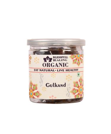 Blessfull Healing Organic Gulkand 400 Gram Airtight Container (Packing May Vary)