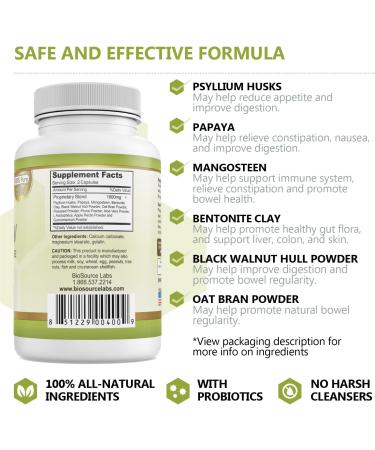 Colonew Complete Colon Cleanse: Natural Detox Supplement - 60 Capsules - Buy Online on GoSupps.com