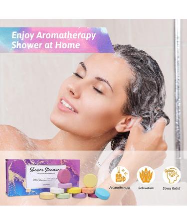 Aromatherapy Shower Steamers Gift Set - 30 Pcs Shower Bombs with Essential Oils for Stress Relief & Relaxation - Perfect Home Spa Gift for Women and Men - Ideal for Birthday and Holiday Gifts - Buy Online on GoSupps.com