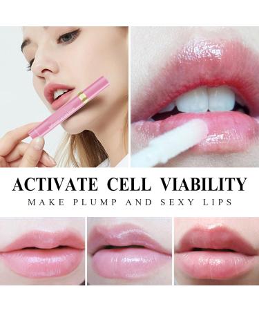 Organic Rose Lip Polish - Volumizing Lip Care for Kids - 4ml Pink Lip Gloss (1 Fl Oz) - Buy Online on GoSupps.com