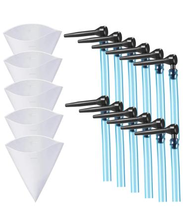 LAANCOO Maple Syrup Tapping Kit Tree Taps for Syrup Set Includes 12Pcs Maple Syrup Taps 5 Maple Syrup Filter & 12Pcs 24'' Extractor Tubes for Maple Syrup Collection Supplies Maple Syrup Taps