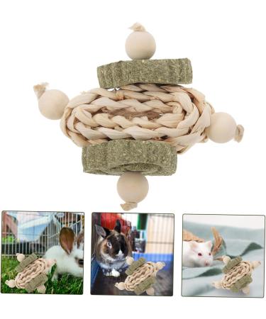 BESPORTBLE Hamster Treats Animals Biting Playthings Pet Supplies Wooden Rabbit Chewing Playthings - Buy Online on GoSupps.com