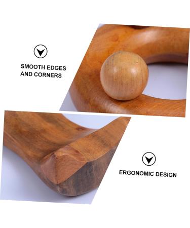 TOVINANNA 10pcs Sandalwood Massager Set - Face Neck Foot & Muscle Triangular Pillow for Spa Relaxation - Buy Online on GoSupps.com