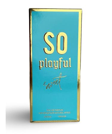 SO PLAYFUL Sweet Women's Eau de Parfum 3.4 Fl Oz Notes: White Cyclamen Pink Pepper Cherry - Buy Online on GoSupps.com