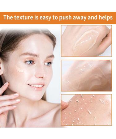 Orange Exfoliating Gel Scrub for Face Moisturizing Orange Facial Exfoliating Gel Deep Cleansing Peeling Scrub for All Types Skin (3 50ML) 0.57 Fl Oz (Pack of 3) 3 - Buy Online on GoSupps.com