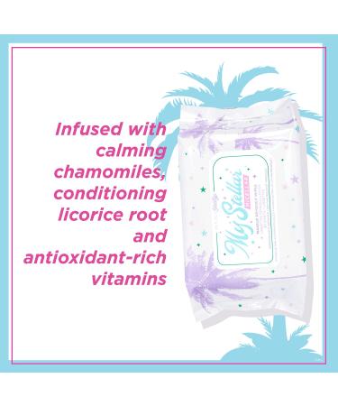 Petite 'n Pretty My Stellar Micellar Makeup Remover Wipes - 2 Pack (60 Wipes) - Non-Toxic, Made in the USA - Buy Online on GoSupps.com