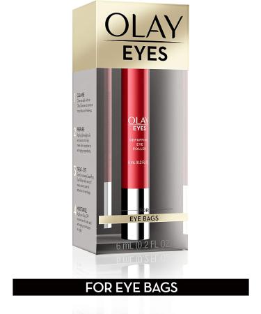 Olay Eyes Depuffing Eye Roller - Puffiness Reducer for Under Eye Bags - 0.2 fl oz - Buy Online on GoSupps.com