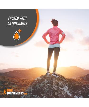 Turkey Tail Mushroom Extract Powder - 1000mg per Serving - Gluten Free Herbal Supplement - 250 Servings - 8.8oz - BulkSupplements.com - Buy Online on GoSupps.com