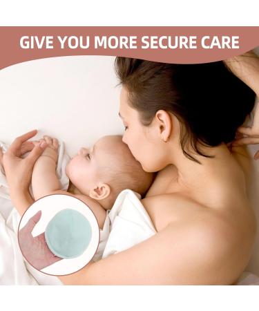 Organic Bamboo Reusable Nursing Pads - 10 Pack | Soft & Breathable 3 Layered Maternity Breastfeeding Essentials | Washable Nipple Covers for New Mothers (5 Pairs 12cm) - Buy Online on GoSupps.com