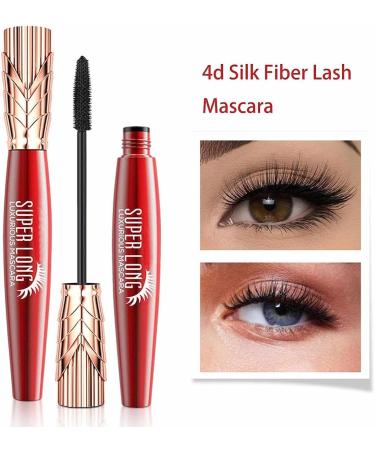 Yanqina Super Long Mascara 4d Waterproof and Sweat Proof Mascara Super Long Luxurious Mascara Stereo Lengthening Mascara Yanquina Drying and Not Sticky Mascara for Women 2pc - Buy Online on GoSupps.com