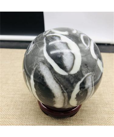 Natural Shell Jasper Thousand Eye Stone Crystal Polished Ball Full of Texture - Buy Online on GoSupps.com