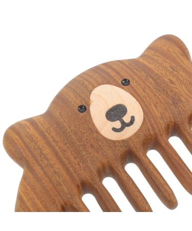 Ipetboom Wooden Scalp Massage Comb - Cute Hair Comb for Relaxation | Perfect Gift for Women & Men - Buy Online on GoSupps.com
