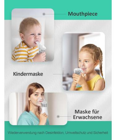 Servantable Inhalation Devices for Adults & Kids | Quiet Adjustable Long Battery Life | Inhalators with Cleaning Mode & Mouthpiece - Buy Online on GoSupps.com