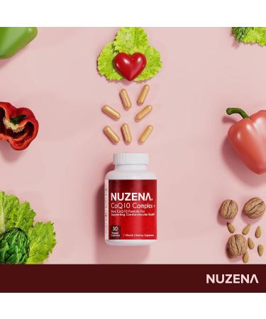 Coenzyme Q10 200mg Capsules - Organic CoQ10 Ubiquinone for Heart Health | Made in USA | 30 Capsules - Buy Online on GoSupps.com