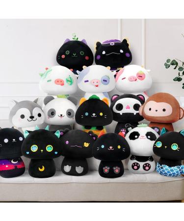 Mewaii 8 Soft Pumpkin Cat Mushroom Pillow Stuffed Animal Plush - Cuddly Cat Toy for Kids (8 Inch) - Buy Online on GoSupps.com