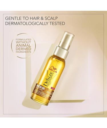 Wella Deluxe Rich Oil 100ml - Nourishing Hair Treatment for Beautiful Shine - Buy Online on GoSupps.com