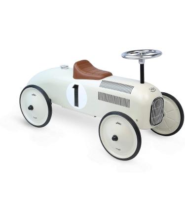 Vilac Metal Car in Cream - Classic Toy for Kids | International Shipping Available - Buy Online on GoSupps.com