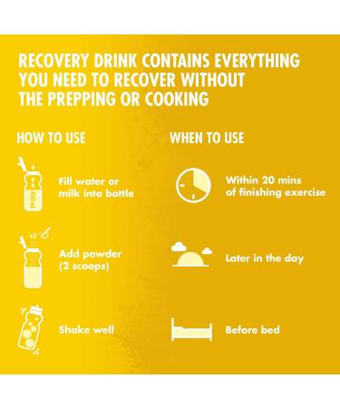 HIGH5 Recovery Drink | Whey Protein Isolate | Promotes Recovery | (Banana & Vanilla 450g) Banana & Vanilla 450 g (Pack of 1) - Buy Online on GoSupps.com