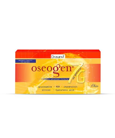 Drasanvi Oseogen 7G 20 vials x 10 ml - Glucosamine chondroitin MSM hyaluronic acid and silicon Drasanvi
