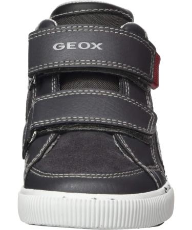 Geox B KILWI BOY C Baby Boy's Sneaker 7 UK - Dark Grey & Dark Red - Buy Online on GoSupps.com