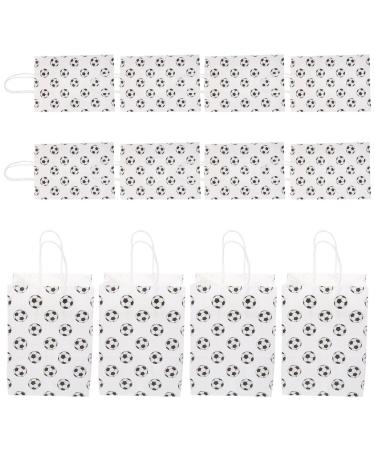 JECOMPRIS 12pcs Delicate Candy Goodies Treat Bags Snack Bags Sports Party Packing Bags