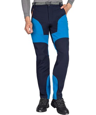 Gitvienar Men's Lined Outdoor Pants - Waterproof Windproof Breathable Softshell for Active Mountain Adventures - Buy Online on GoSupps.com