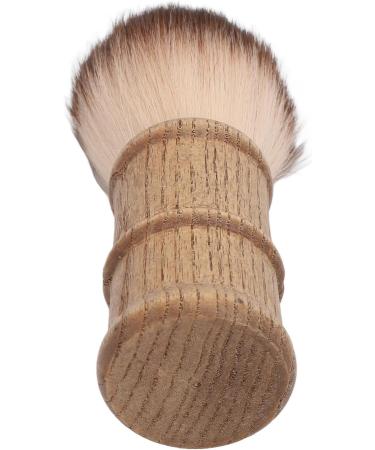 Qukaim Salon Neck Brush Hair Cutting Neck Dust Brush Fiber Hair Wooden Handle Home Salon Barber Neck Face Cleaning Brush - Buy Online on GoSupps.com
