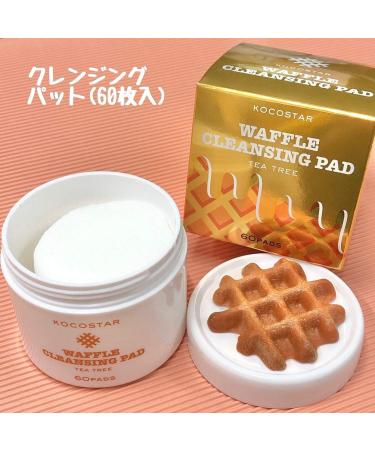 Waffle Cleansing Pad 60 Pads - Buy Online on GoSupps.com