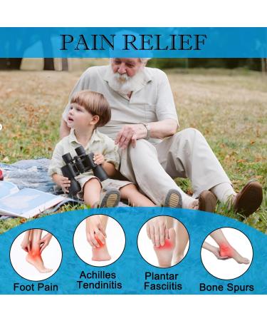 Got Fun 4 Couples Plantar Fasciitis Compression Ankle Bandage Socks - Men s & Women s Heel Spur Support - Buy Online on GoSupps.com