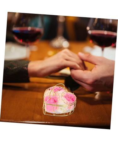 Ipetboom 8 Boxes Soap Spa for Cosmetology Kit Preserved Bath Soaps Pink Decor Essential Oil Soap Pink Suit Fancy Soap Roses Soap Wedding 's - Buy Online on GoSupps.com