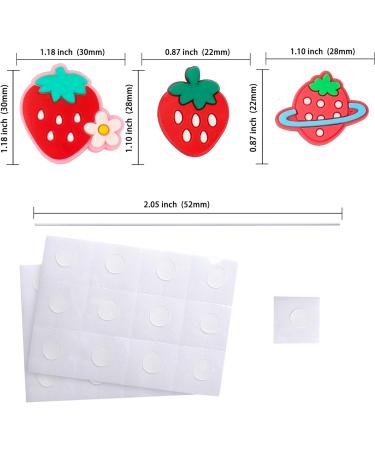 Gyufise 30Pcs Strawberry Cupcake Toppers Red Fruit Theme Strawberry Cupcake Picks for Sweet Fruit Baby Shower Kids Boys Girls Birthday Party Cake Decorations Supplies 5-red - Buy Online on GoSupps.com