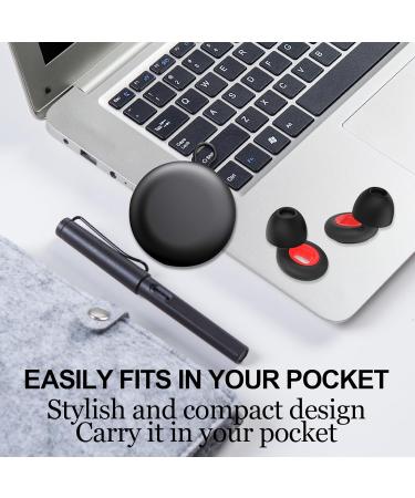 ENIXWH Reusable Soft Silicone Earplugs for Sleeping | Noise Cancelling 32 dB Hearing Protection | Washable 6 Sizes (XS/S/M/L) | Ideal for Work & Study | Black - Buy Online on GoSupps.com
