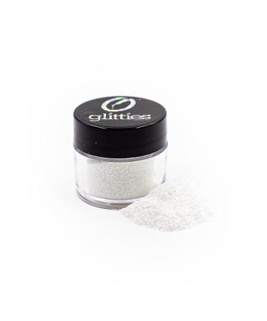 GLITTIES - ICY Mint - Cosmetic Grade Extra Fine (.006) Loose Glitter Powder Safe for Skin! Perfect for Makeup  Body Tattoos  Face  Hair  Lips  Soap  Lotion  Nail Art - (10 Gram Jar) 10 Gram Icy Mint