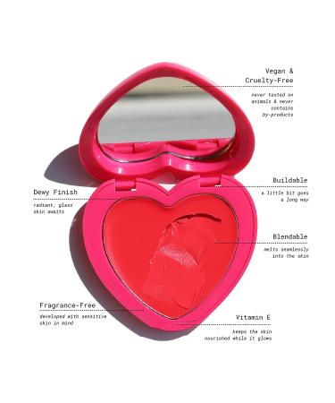 Half Caked Candy Paint Cheek + Lip Tint - Vegan & Cruelty-Free | Clean Beauty, Fragrance-Free | Glass Skin Finish | 5g (American Pie) - Buy Online on GoSupps.com
