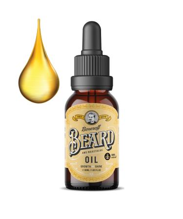 Boxeroff of course beard oil - nourishes strengthens and softened |Very natural beard oil deodorant for men shower gel for men |Perfect Valentine's Day gifts for men
