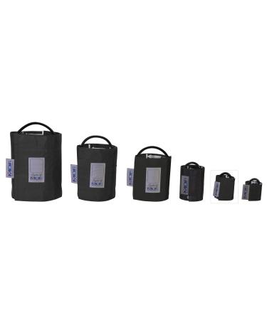 MDF Latex-free blood pressure cuff - infants - single tube - black (MDF2020411-11)