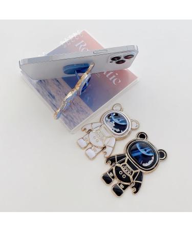 Rnrieyta Miagon B r Astronaut St hle Glitzer Case for iPhone 14 Plus | Cute Thin Crystal Protective Cover with Kickstand | Bling Transparent Bumper - Buy Online on GoSupps.com