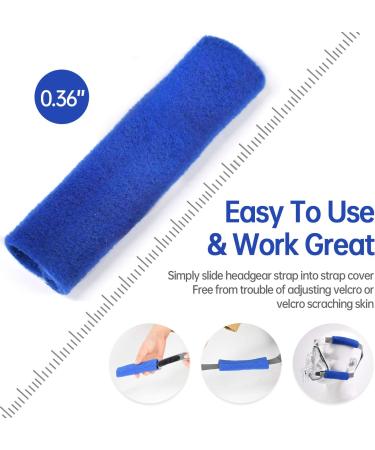 8 Pack CPAP Headgear Strap Covers - Universal & Reusable Soft-Fleece Pads by Medihealer - Buy Online on GoSupps.com