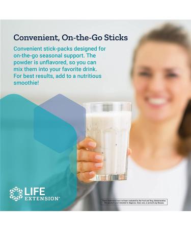 Life Extension FLORASSIST Winter Immune Support - 30 Stick Packs for Optimal Health - Buy Online on GoSupps.com