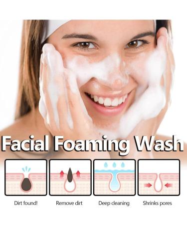 Gentle Exfoliating Face Wash for Women - Low PH Moisturizing Cleanser with Hydrating Cleansing Oil for Daily Use - Buy Online on GoSupps.com
