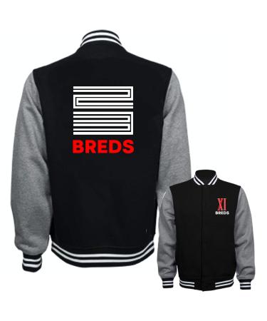 SNELOS Jacket to Match Jordan 11 Bred 2019 Match Jordan Jacket Jacket to Match Jordan 11 Bred 2019 Breds 23 Black X-Large