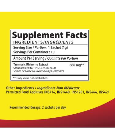 KILLI Turmeric | Ginger Instant Extract 2 Packs of 10 Sachets - Buy Online on GoSupps.com