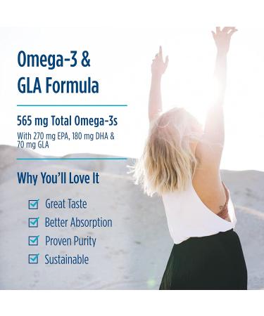 Nordic Naturals Complete Omega 1000 mg - 180 Soft Gels - Lemon Flavor - Buy Online on GoSupps.com