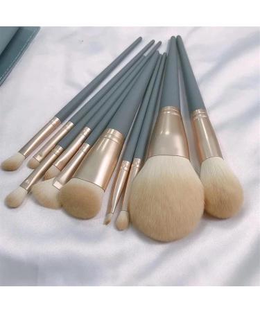 Professional Soft Makeup Brushes Set - Blue Eyeshadow & Eyebrow Brushes for Flawless Beauty - Buy Online on GoSupps.com