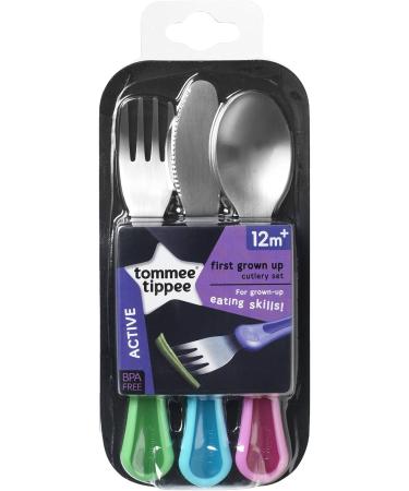 Tommee Tippee Explora First Grown Up Cutlery Set - Assorted Colors | Shop Now - Buy Online on GoSupps.com