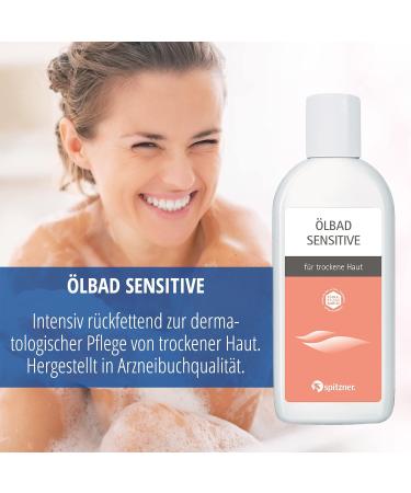 Spitzner lbad Sensitive 200 ml - Dermatologically Tested Oil Bath for Dry Skin Intensively Lipid Drug Quality - Shop Worldwide! - Buy Online on GoSupps.com